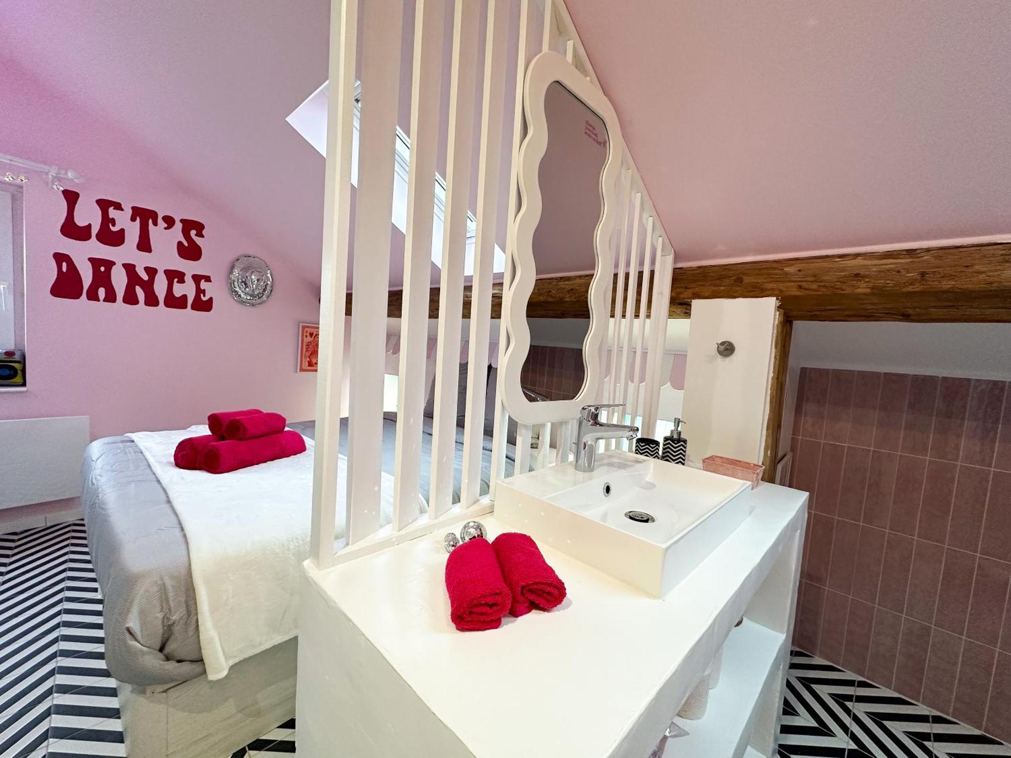 Chambre Disco Paradisio 塞莱斯塔 外观 照片